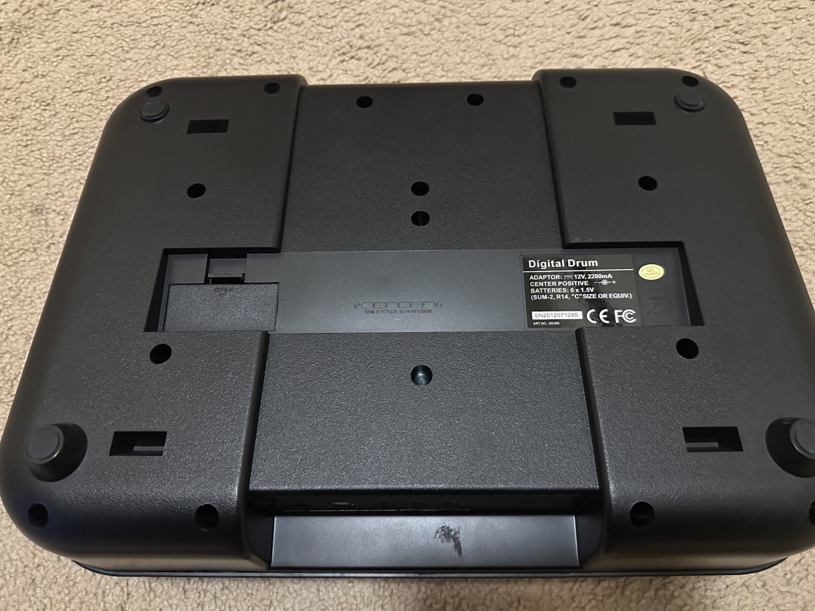 Pyle Pro PTED05 Electronic Tabletop Drum Kit Pad Tested & Working
