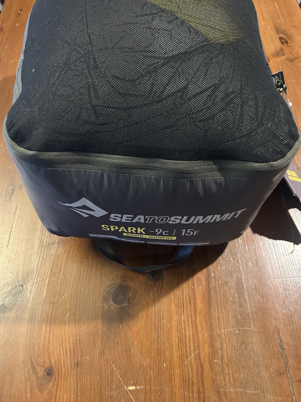 Sea to Summit Spark Pro Ultralight Down Sleep Bag Cold 15 Degree 950+ Fill Long