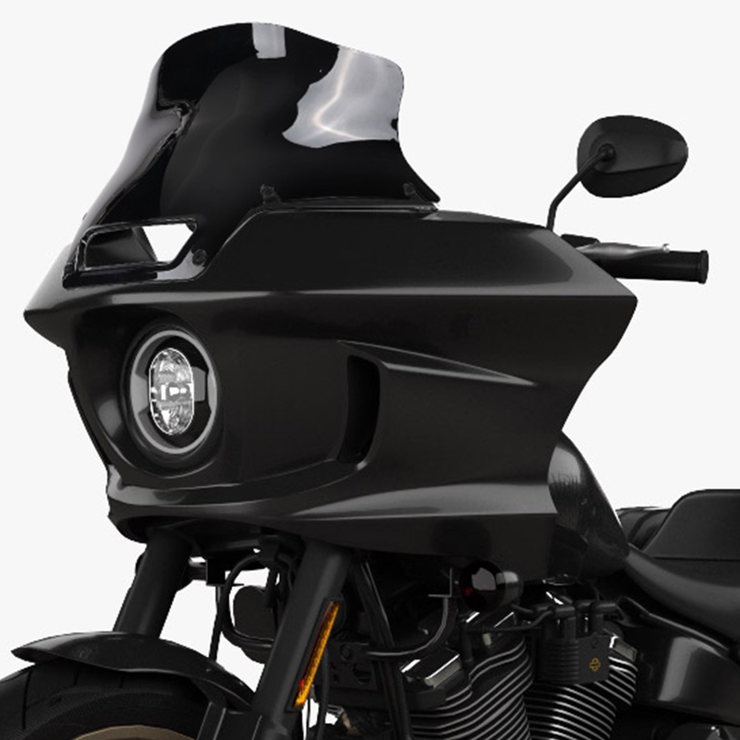 Front Windshield Windscreen Fit for Harley Softail Low Rider ST FXLRST 2022-2025