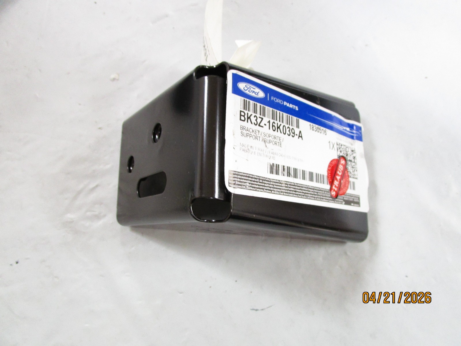 Genuine Ford OEM BK3Z-16K039-A Fender Bracket Front