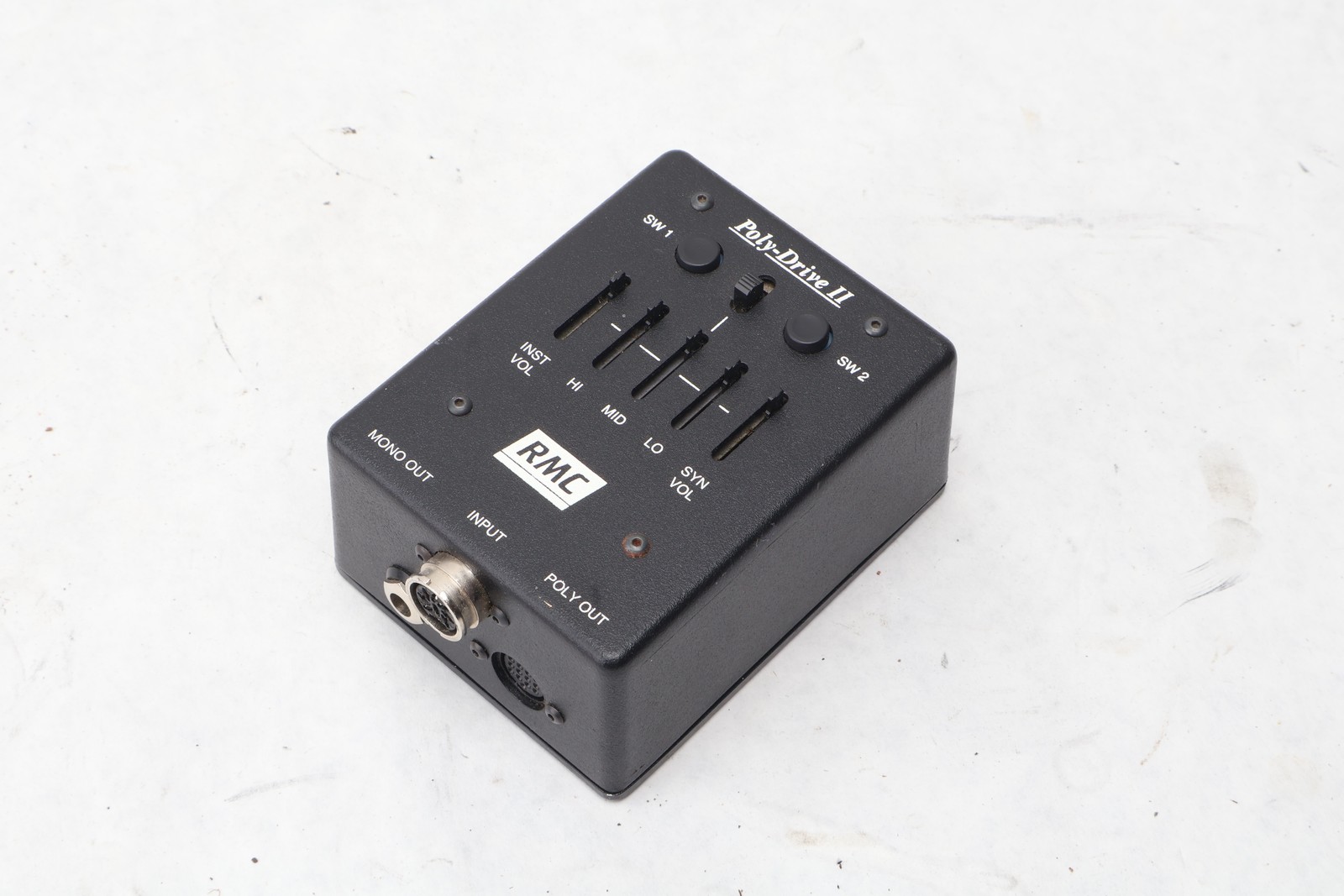 RMC Poly-Drive II Preamp Equalizer Guitar Piezo Pickup Processor Vintage Unit