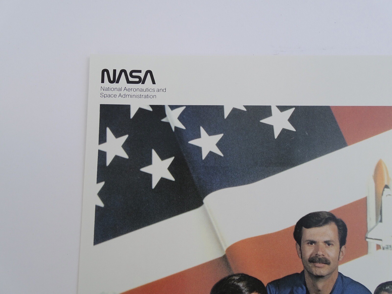 STS-8 NASA Space Shuttle Crew Photo Card