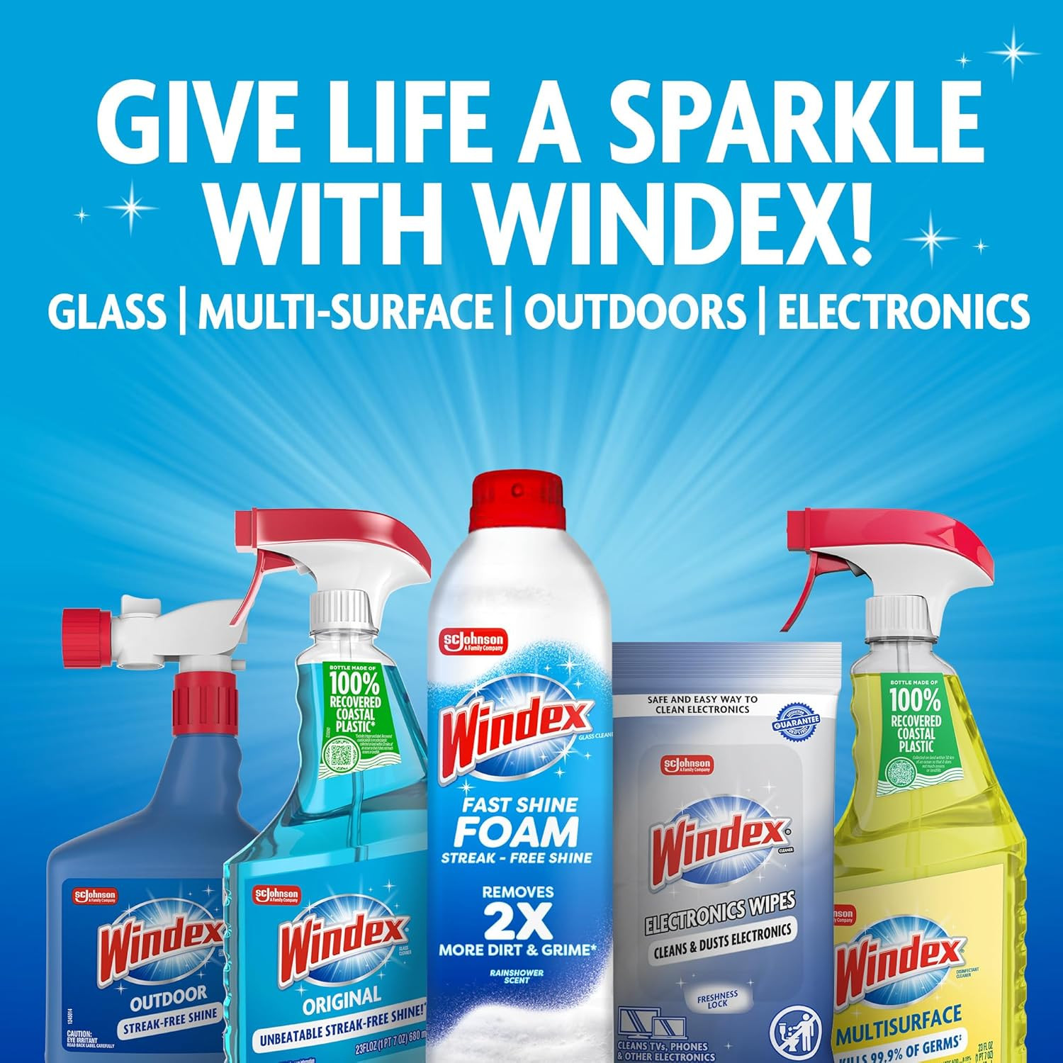 Windex Electronic Cleaning Wipes, Pre-Moistened Screen Wipes for Tvs, Phones, an