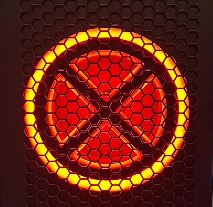Stern Pinball Uncanny X-Men Interactive Speaker Light-Custom LED Diffuser Panels