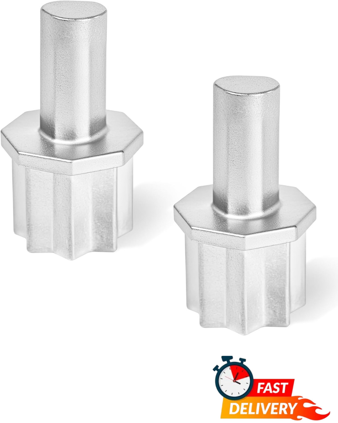 2PCS Boat Winch Drill Adapter Portable Winch Crank Tool Sailing Marine Gear