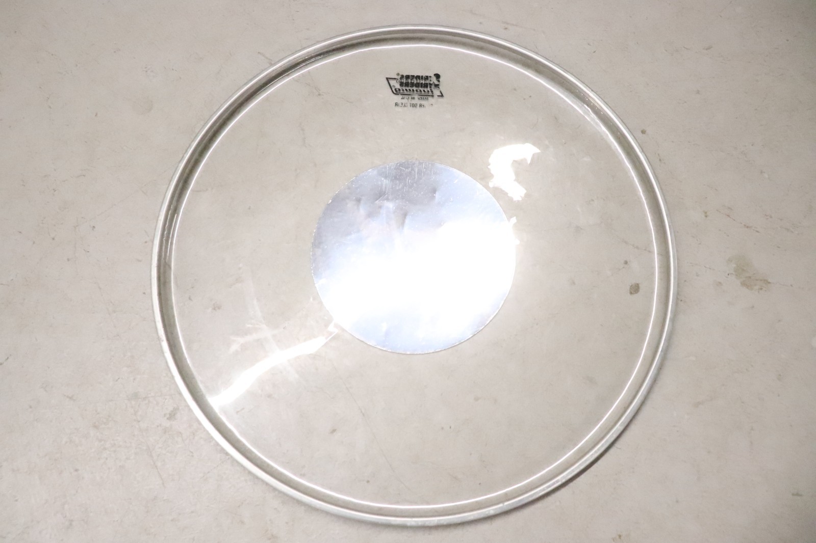 Ludwig 16" Striders Clear Silver Dot Drum Head Vintage