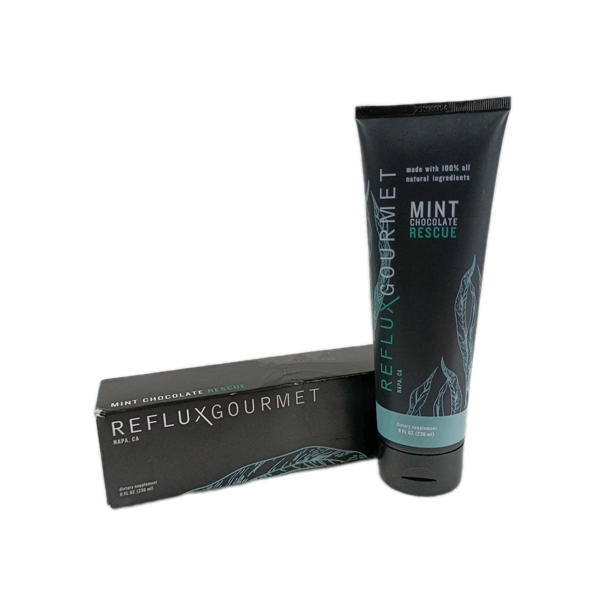 Mint Chocolate Rescue Alginate Therapy Acid Reflux GERD LPR New