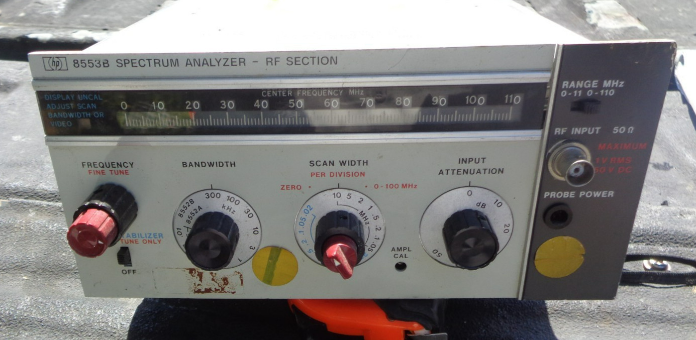 Agilent HP 8553B SPECTRUM ANALYZER RF SECTION Plug-In