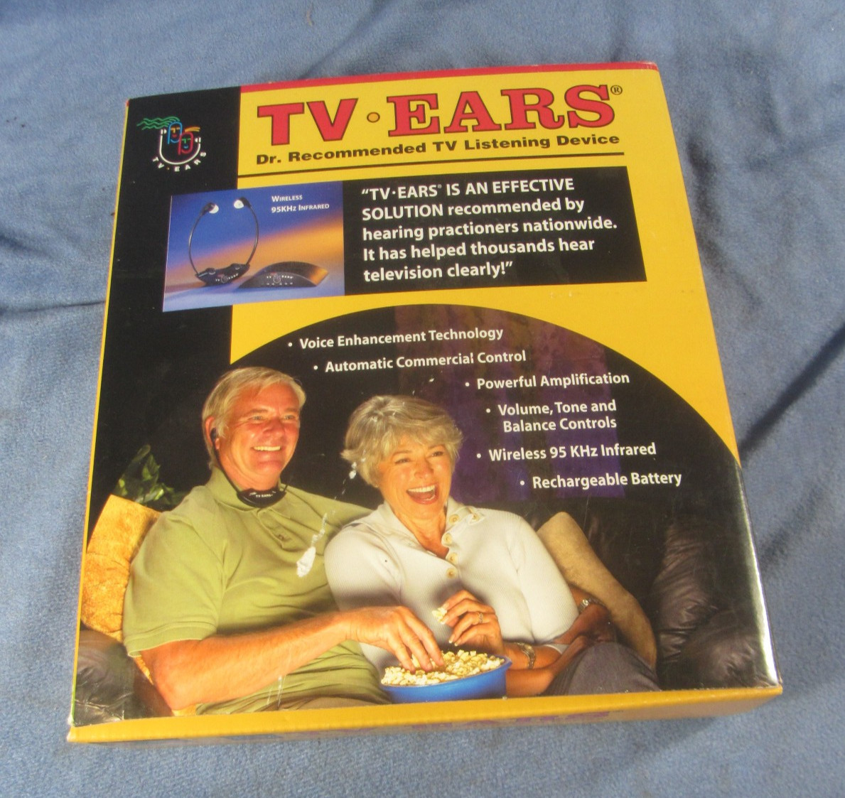 TV Ears and Accessories - Needs Battery,  Untested  As-Is