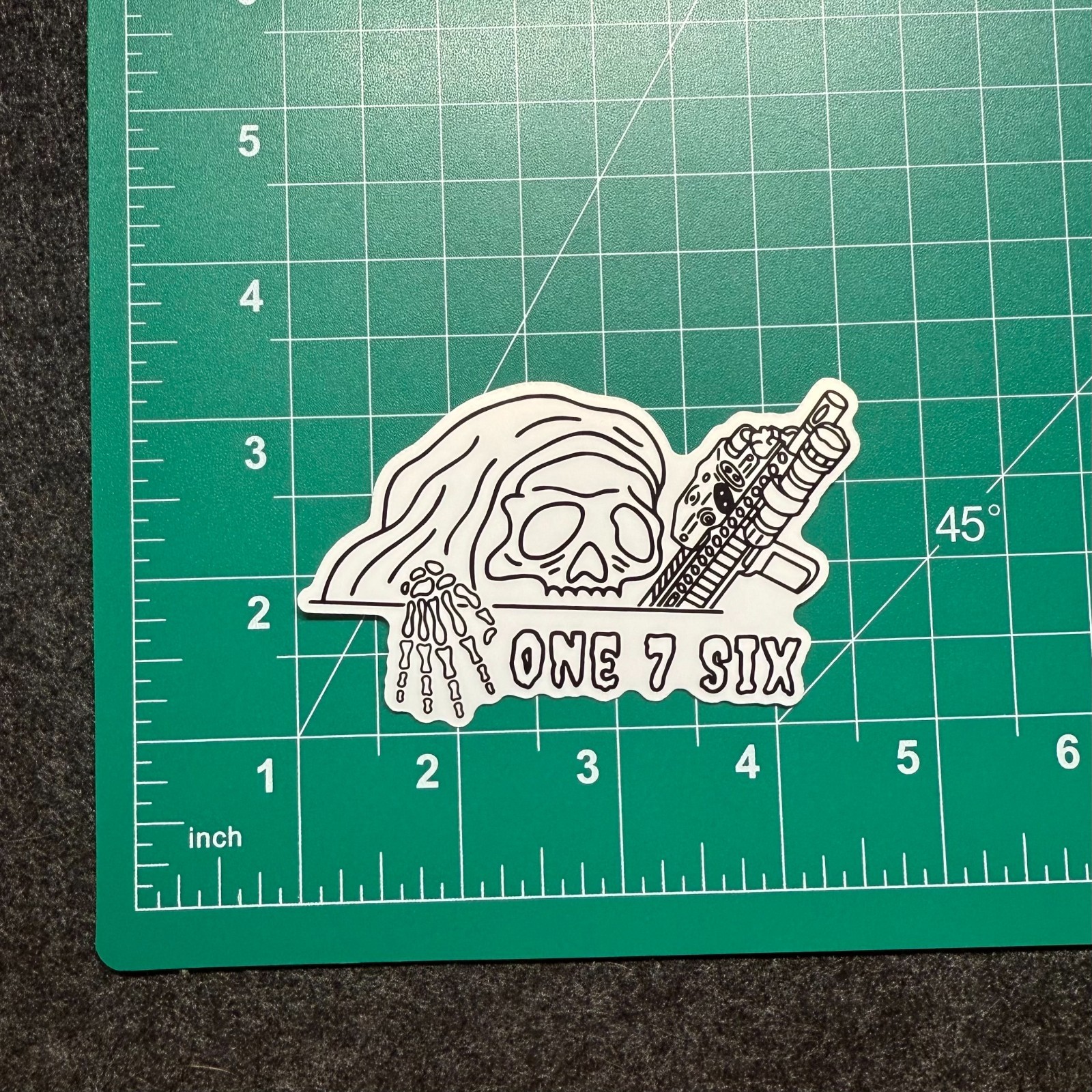 One7Six Creeper Sticker, FOG, SupDef, Forward Observation Group, O7S