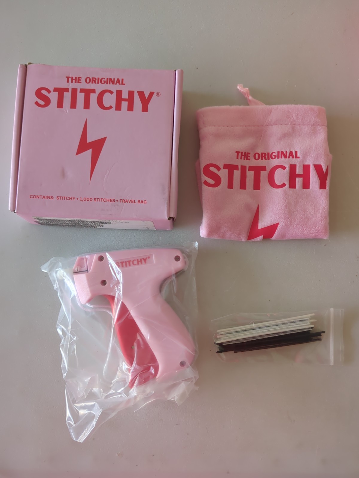 The Original Stitchy Compact Stitching Sewing Tool Open Box