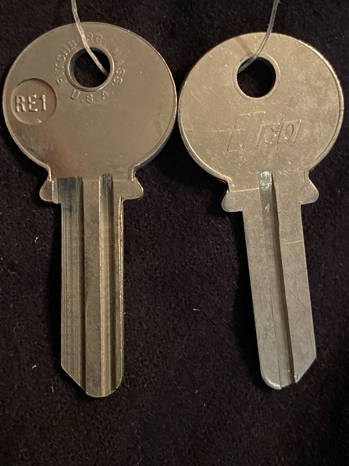 RE1 1019 ILCO Key Blanks for Reading Locks