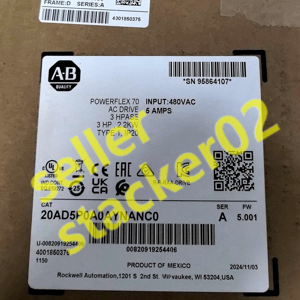 NEW 20AD5P0A0AYNANC0 AC Drive in stock fast ship