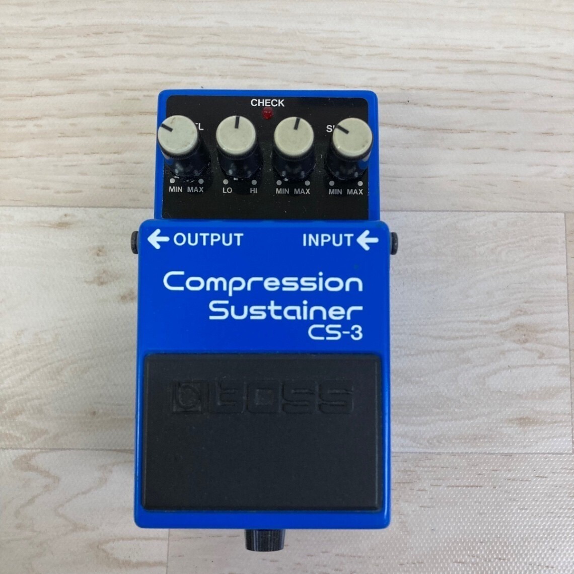 Boss CS-3 Compression Sustainer Guitar Effect Pedal Good