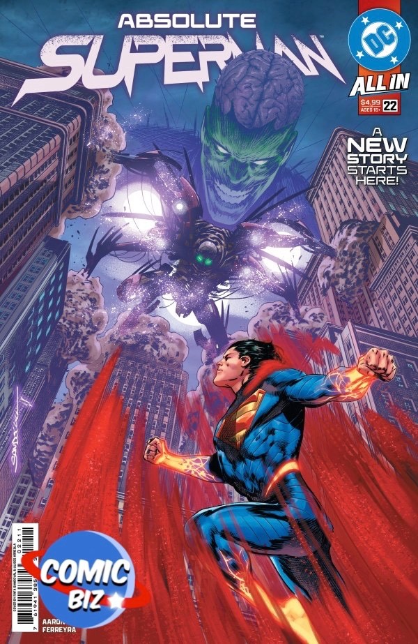 ABSOLUTE SUPERMAN #22 (2026) 1ST PRINTING MAIN COVER DC COMICS