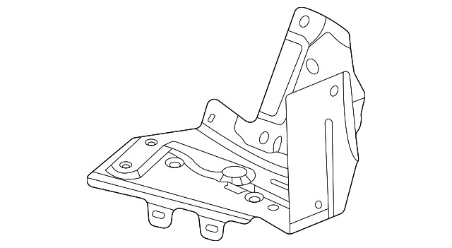 Genuine GM Front Driver Side Wheelhouse Panel Bracket 84455535