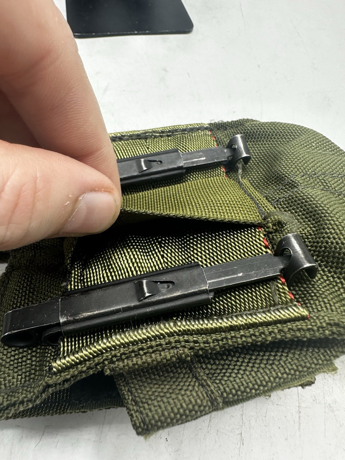 Eagle Industries Double Pistol Reload Pouch Belt ALICE Olive Drab GWOT