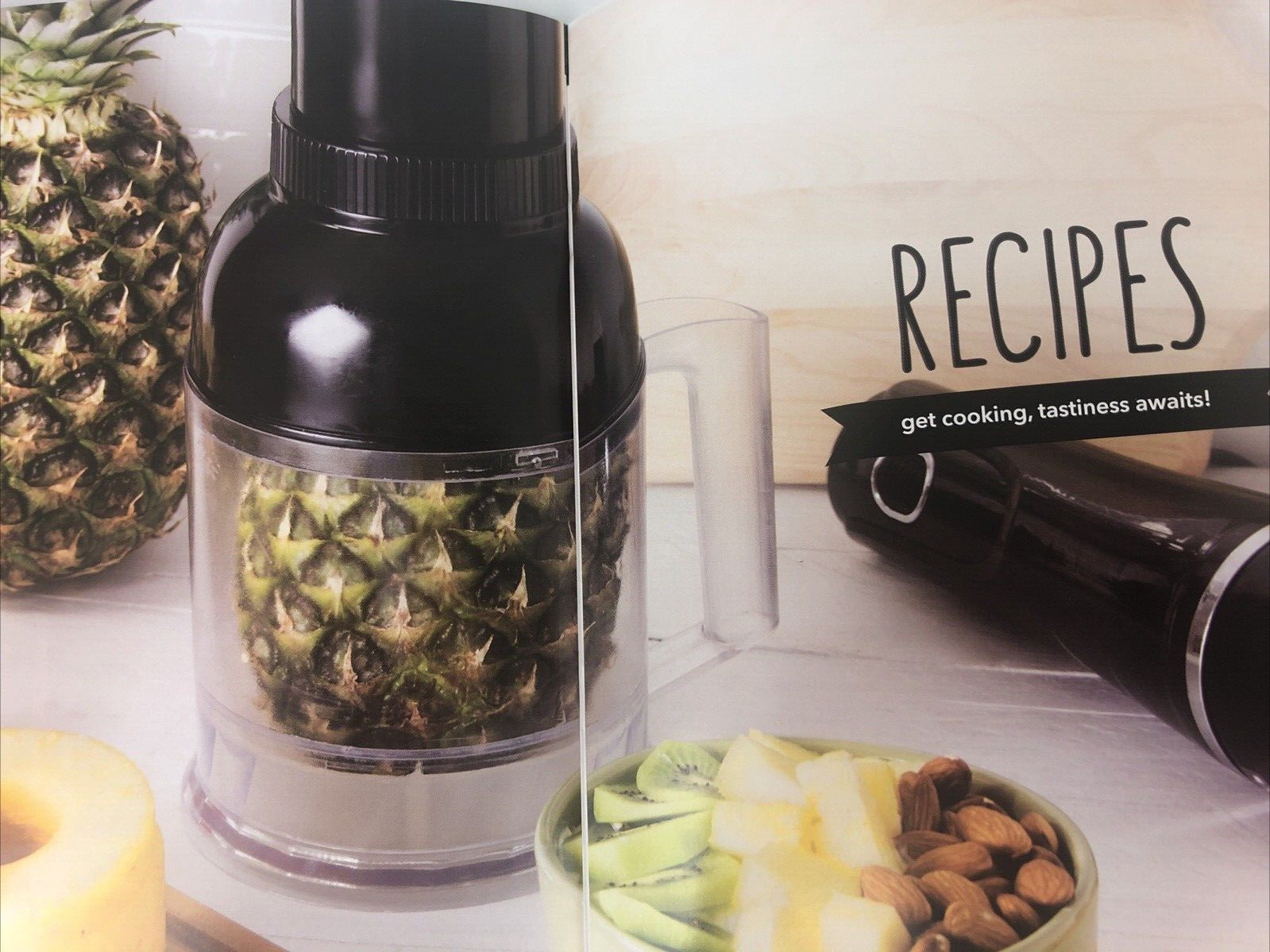 Yes Chef Food Processor Infinity Electric Vegetable Spiralizer and Corer Black