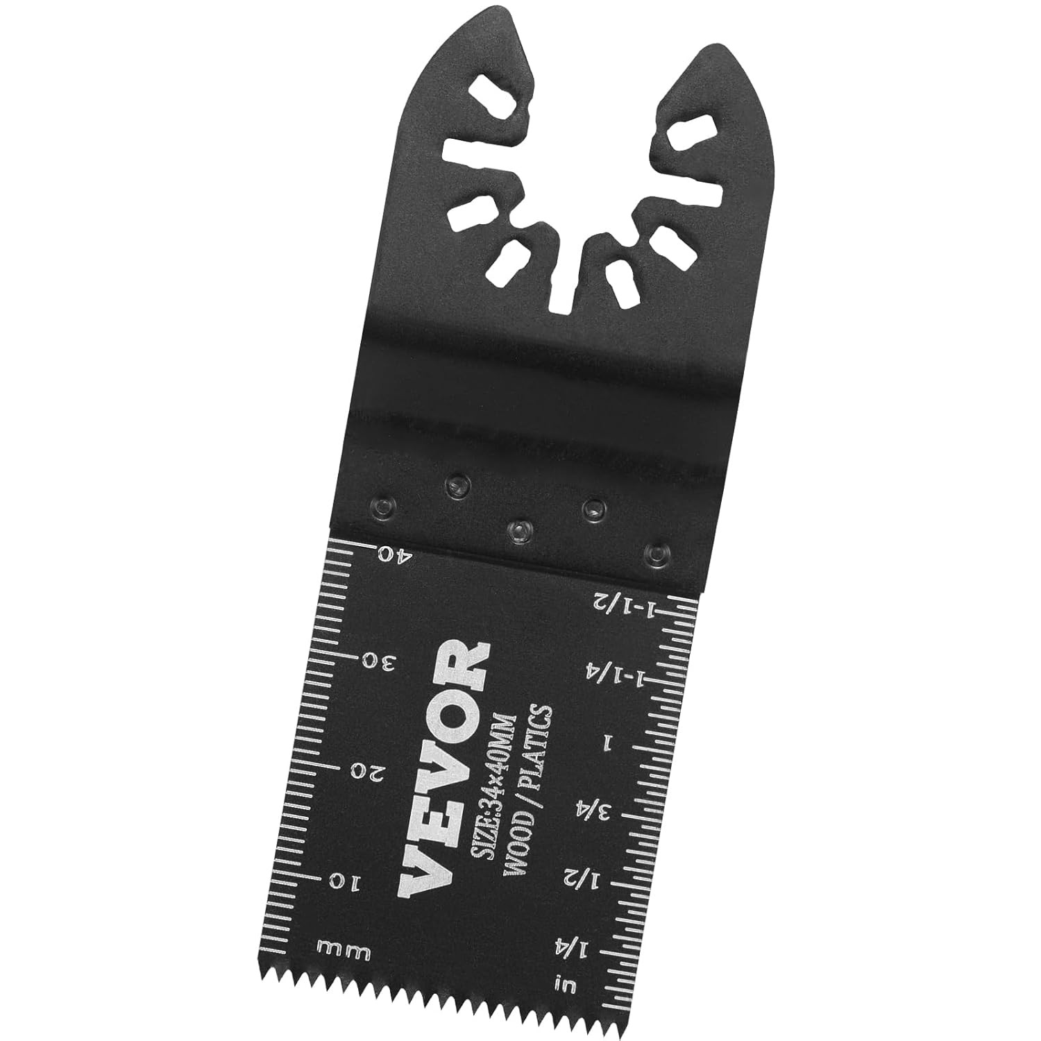 VEVOR 50PCS Oscillating Saw Blades, Universal Quick Release Black