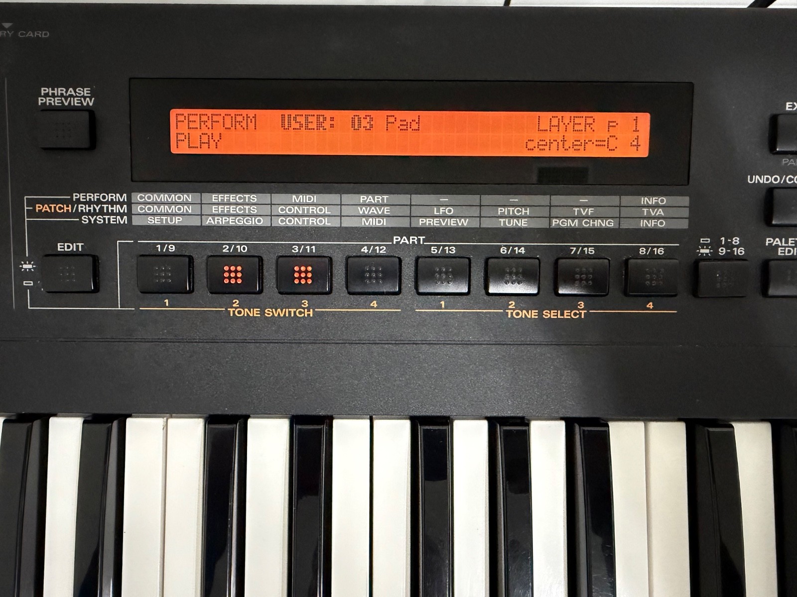 Roland XP-30 keyboard