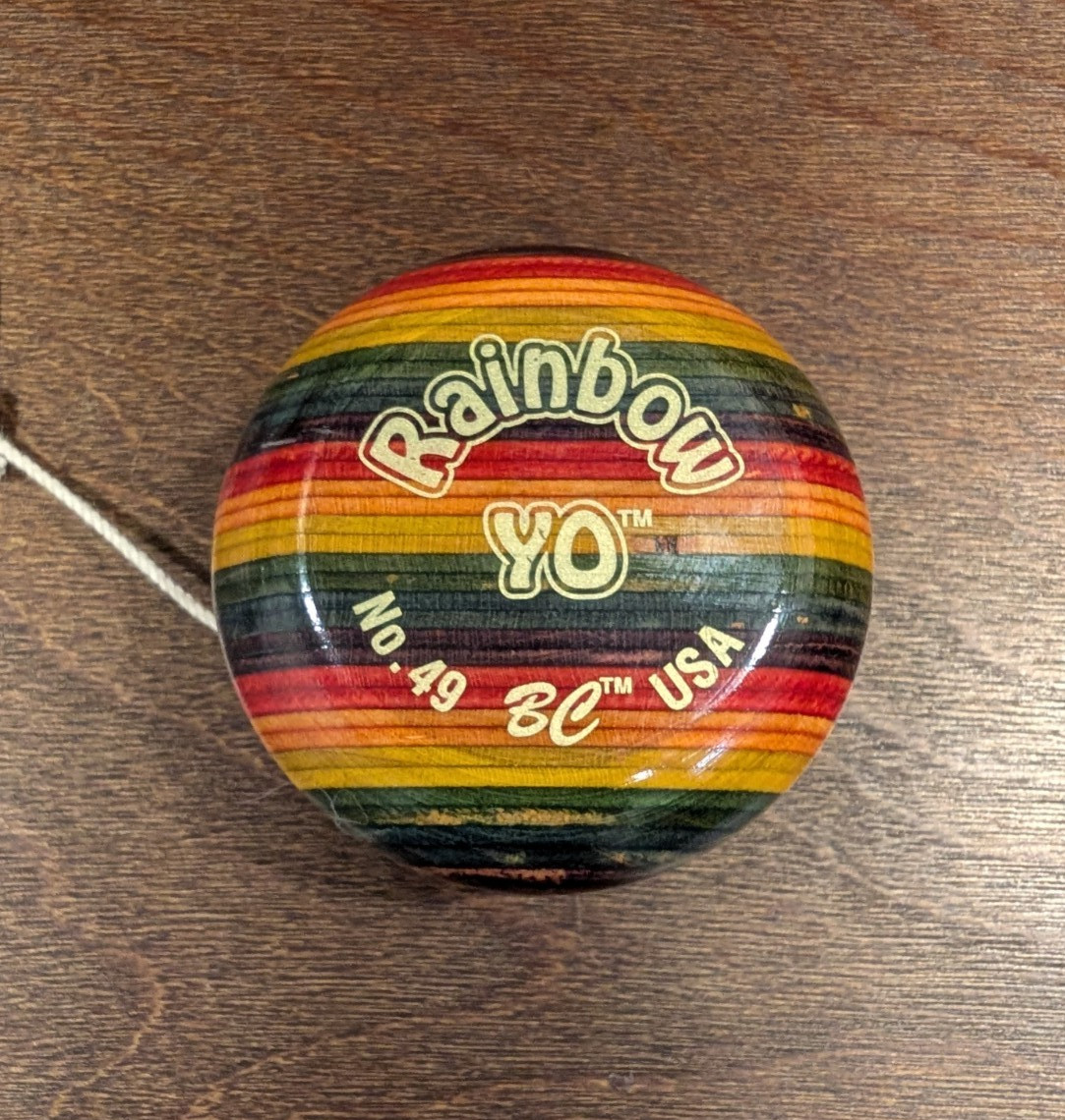 BC No. 49 Rainbow Yo Yo Great Condition