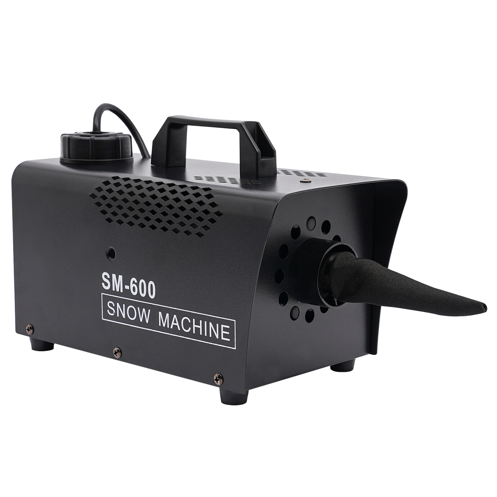 600W DJ Snow Machine Stage Snowflake Machine With Remote Control Christmas Decor