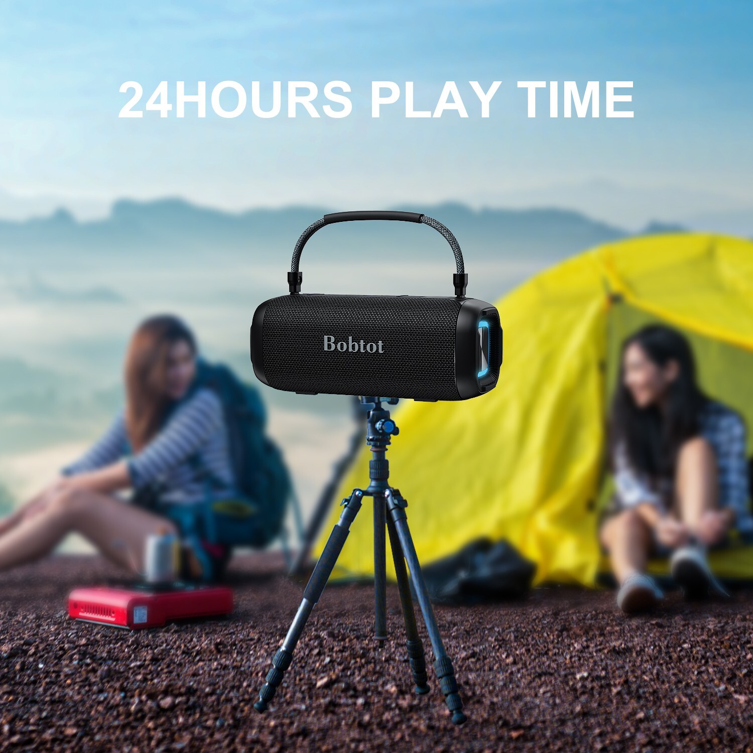Karaoke Machine Bluetooth Speaker a Wireless Microphone Portable Waterproof
