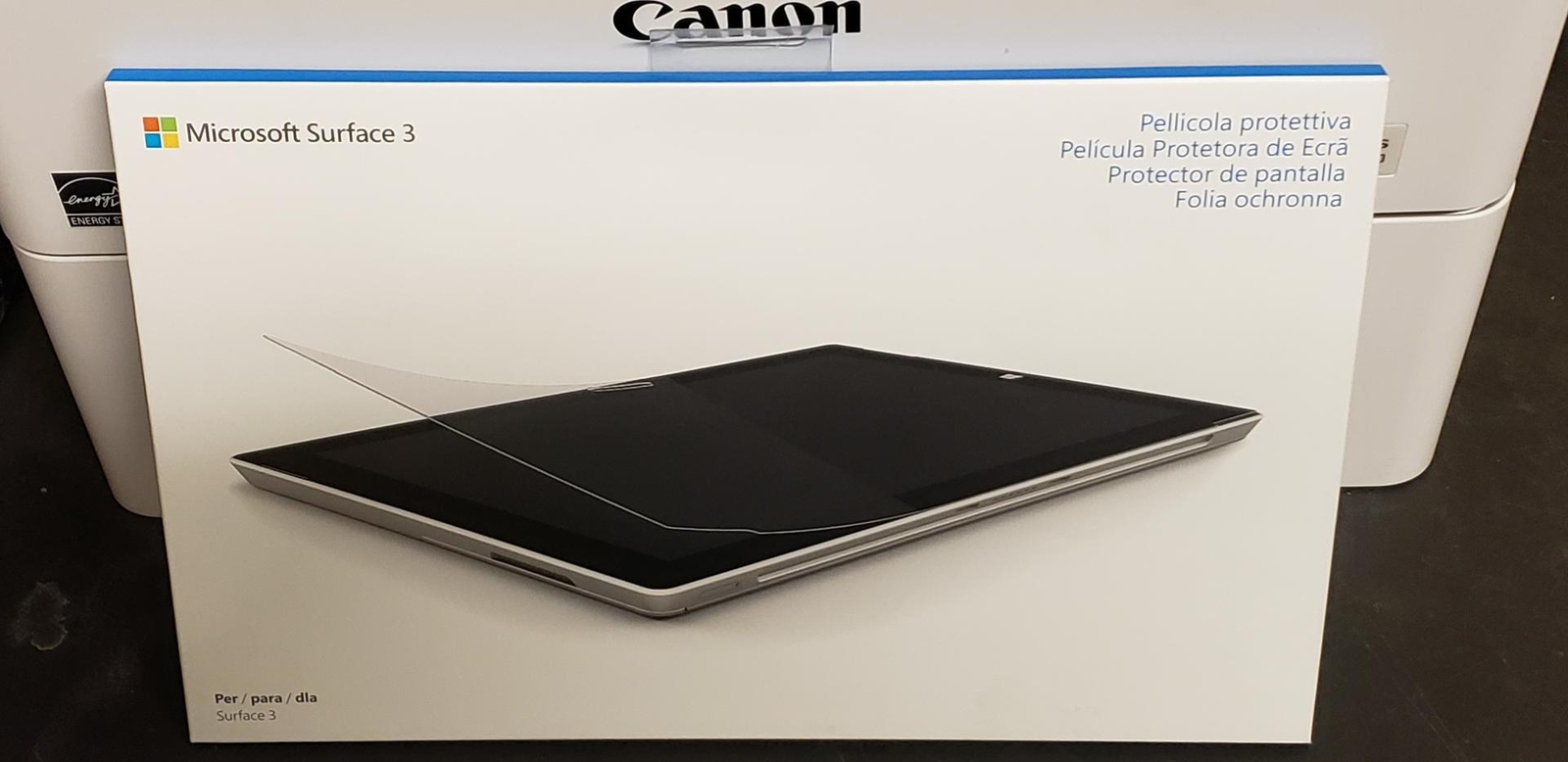 Microsoft Surface 3 Screen Protector Tempered Glass GW4-00008