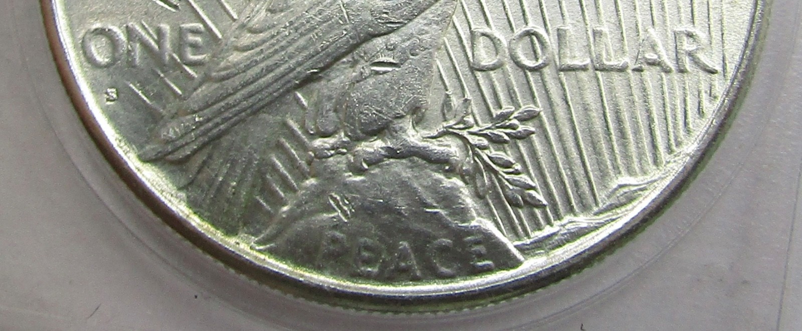 1928-S Peace Dollar, Choice AU/Unc