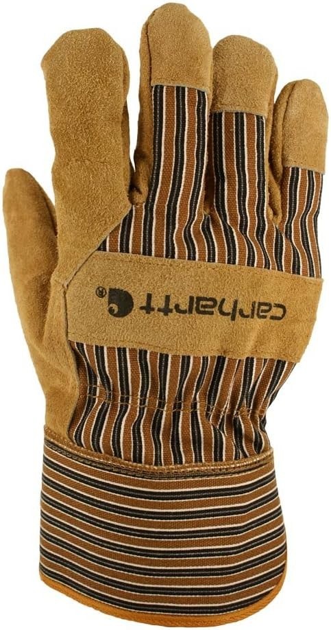 Carhartt Men's Insulated Suede Work Glove with Safety Cuff, Size Medium