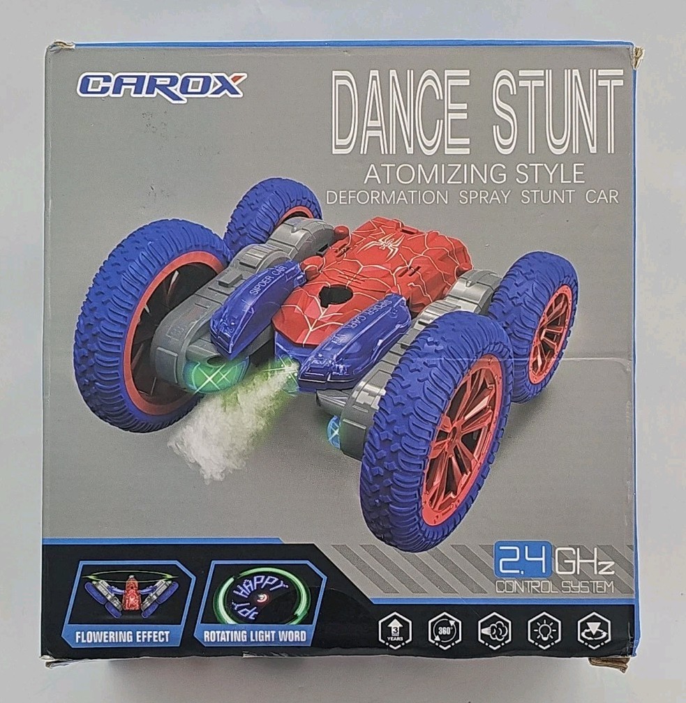 spider Dance Stunt remote control car w/ deformation spray