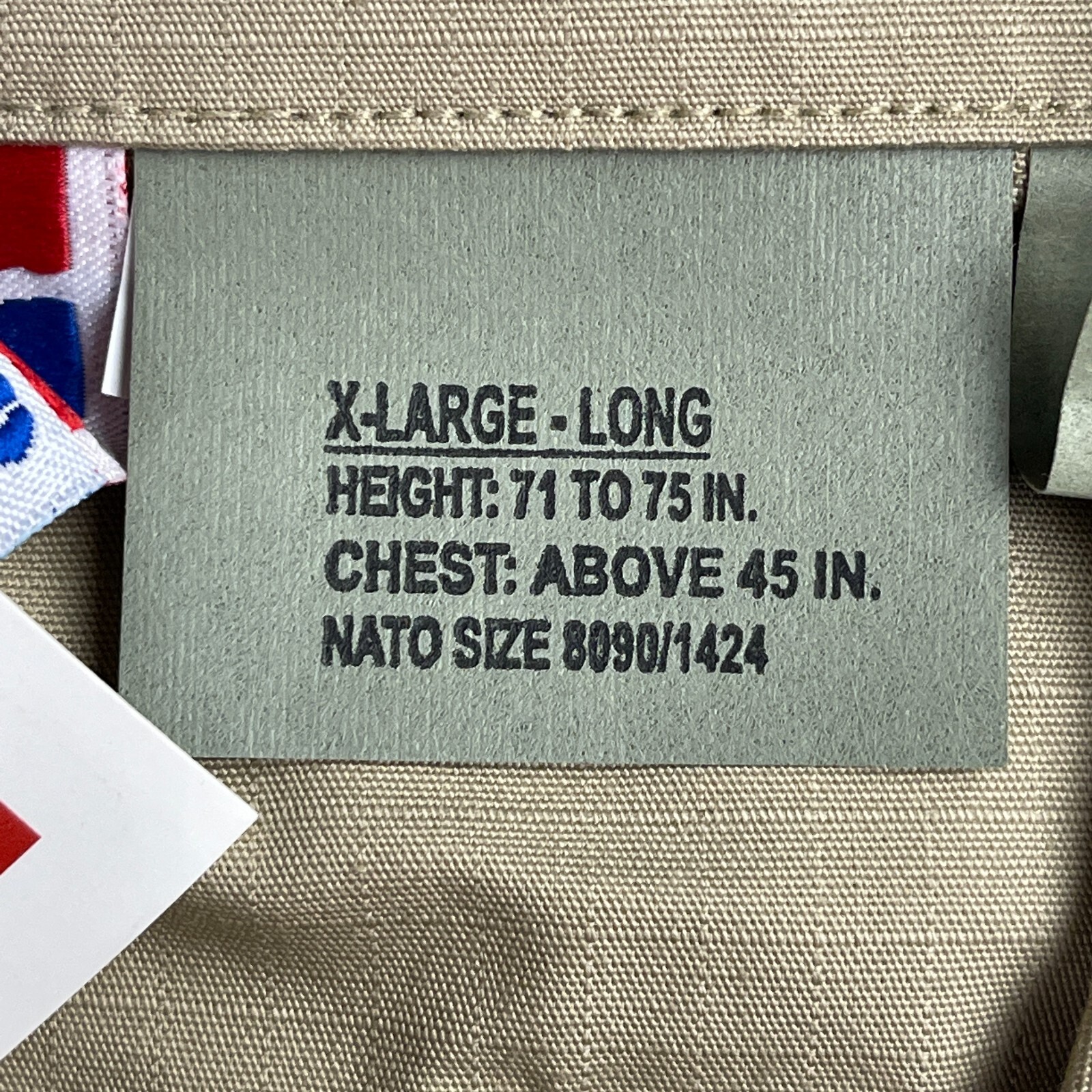 NEW BDU Propper Jacket - Tan - X-Large Long