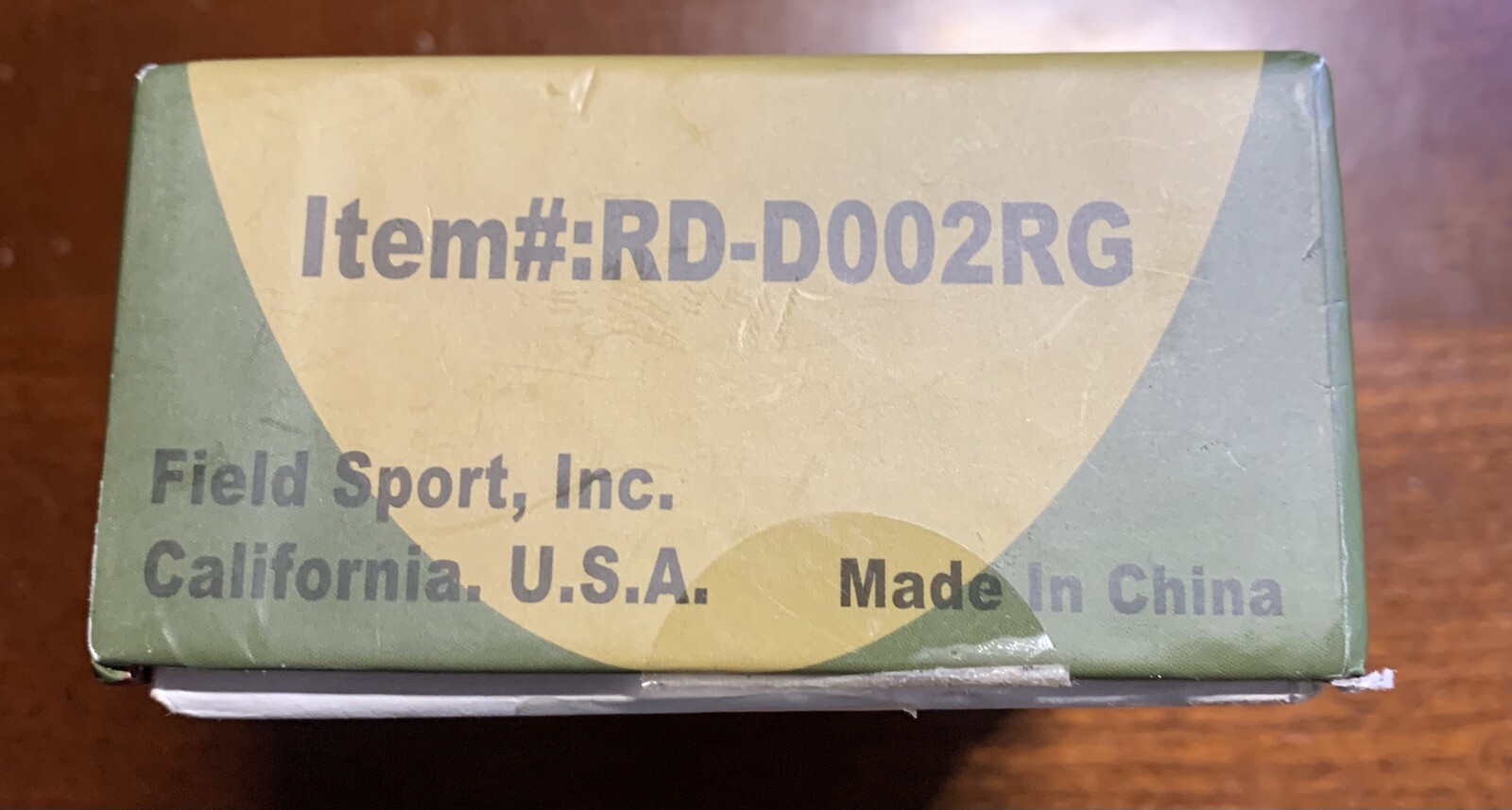 Fieldsport Red & Green Reflex Sight (4 Reticles) RD-D002RG * SCOPE * Used, works