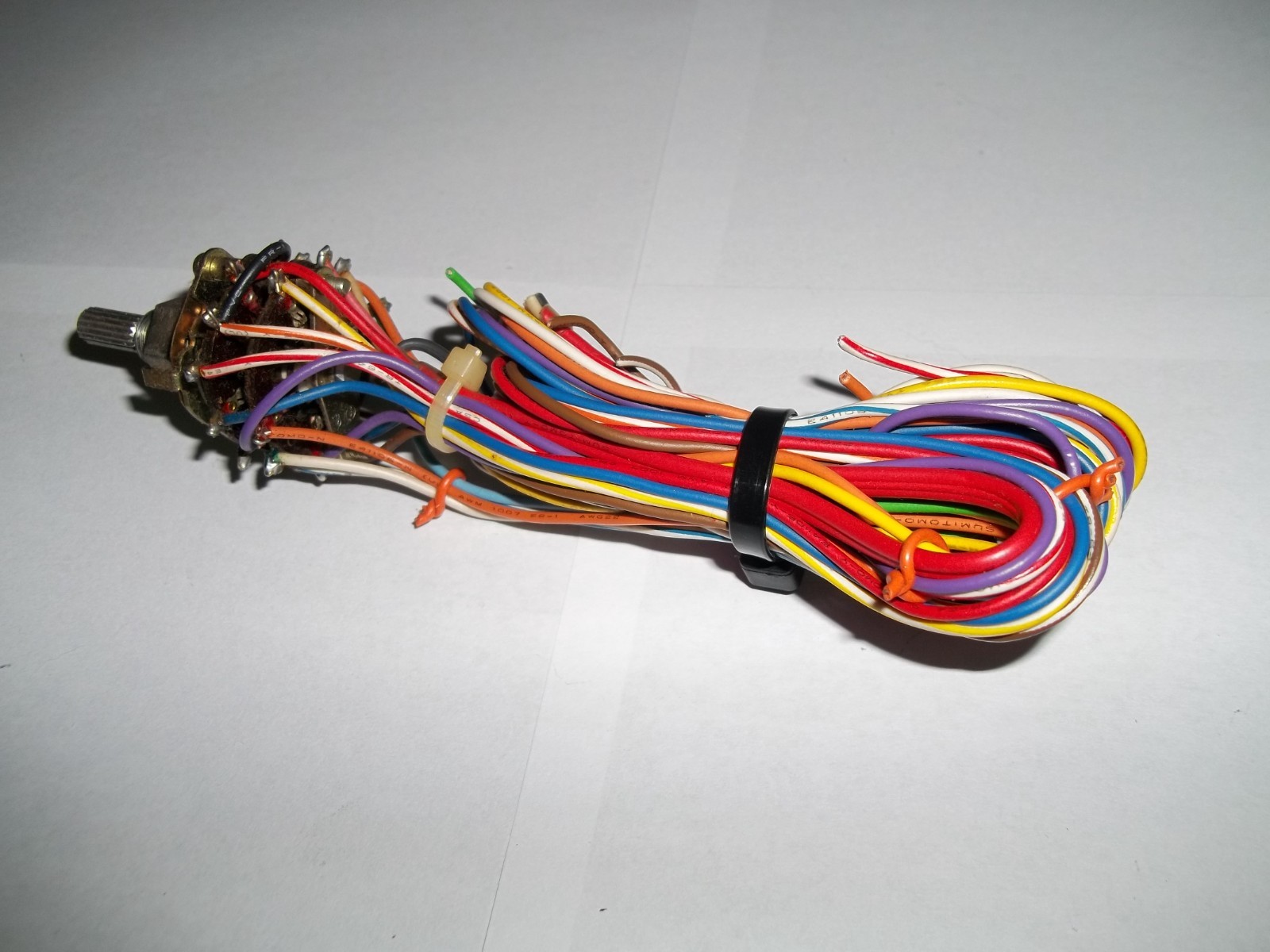 Pioneer SX-535 4 Step Rotary Function Switch & Full Wire ASC-061