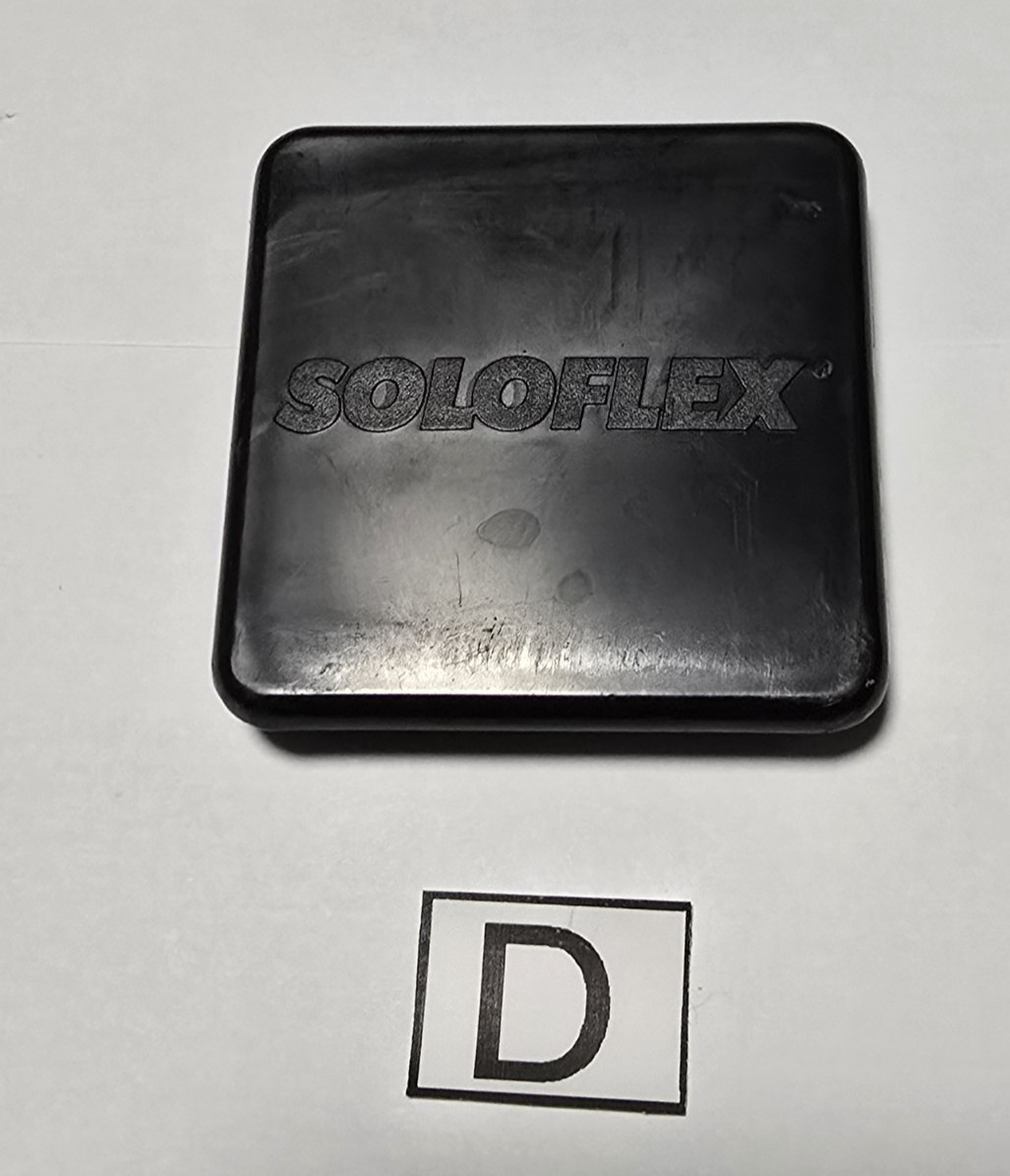 Soloflex 3" Square End Cap OEM - Singles