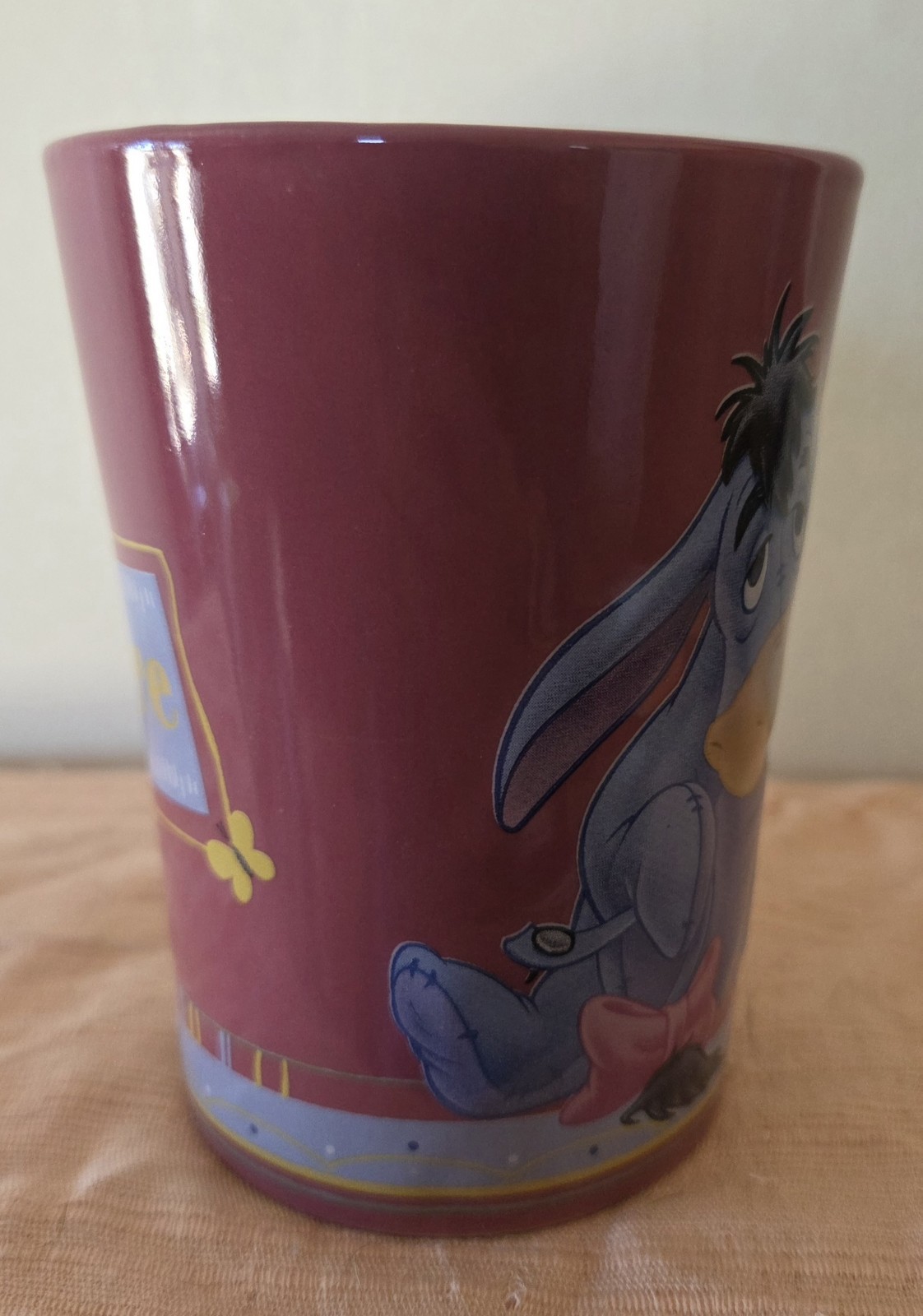Eeyore Pink Mug Disney
