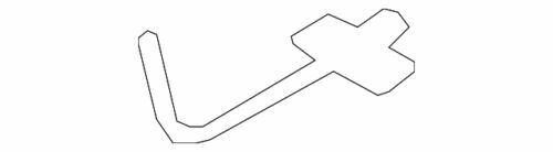 Genuine Hyundai 2007-2010 Elantra Parking Brake Cable Assembly 59770-2H300--DS