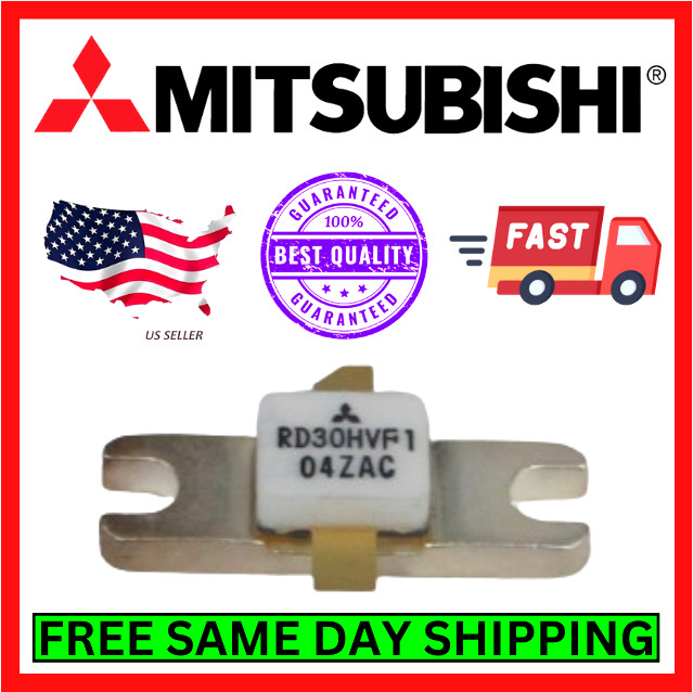 1 Pc. | Mitsubishi RD30HVF1 RD30HVF1-01 RF/VHF/UHF 30W 175MHz Transistor Module