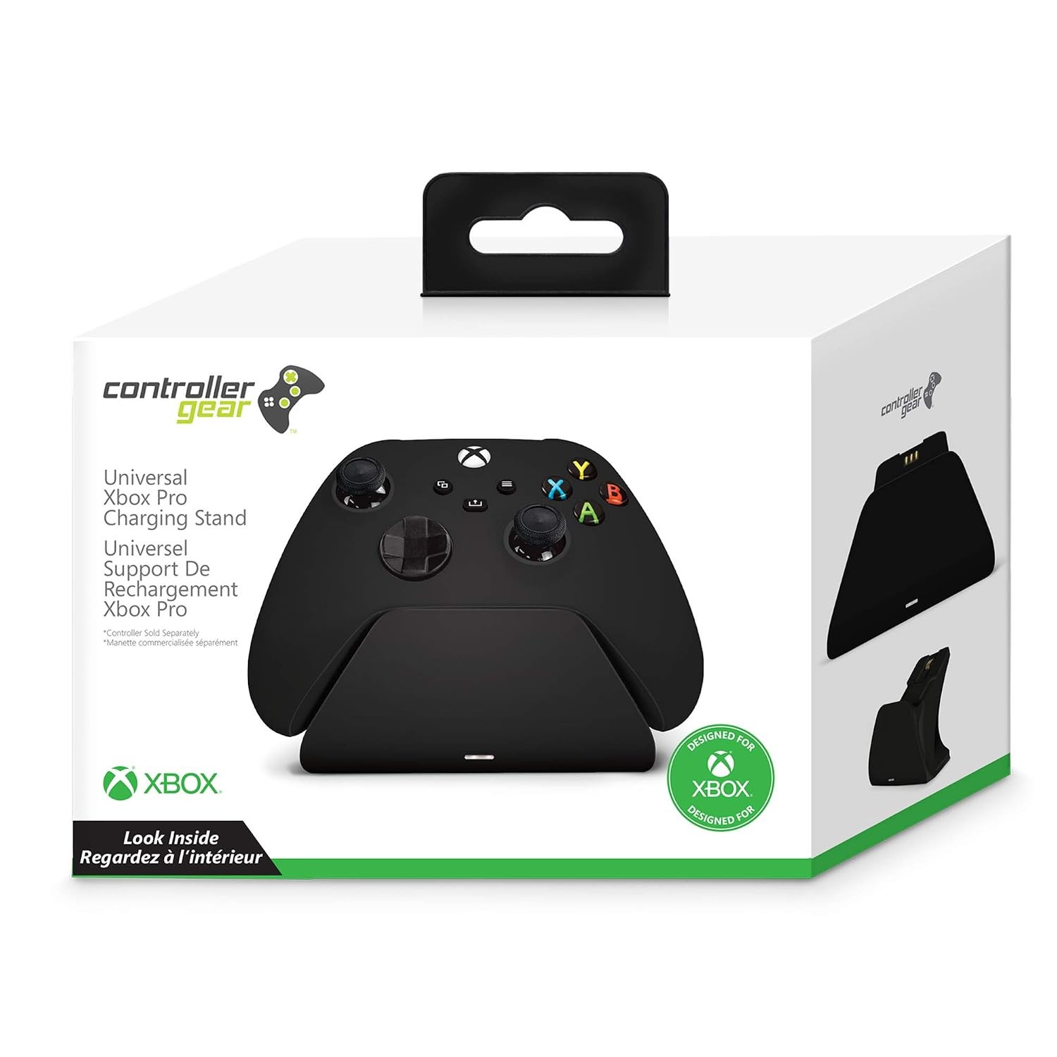 Controller Gear Carbon Black Universal Xbox Pro Controller Quick Charge Stand