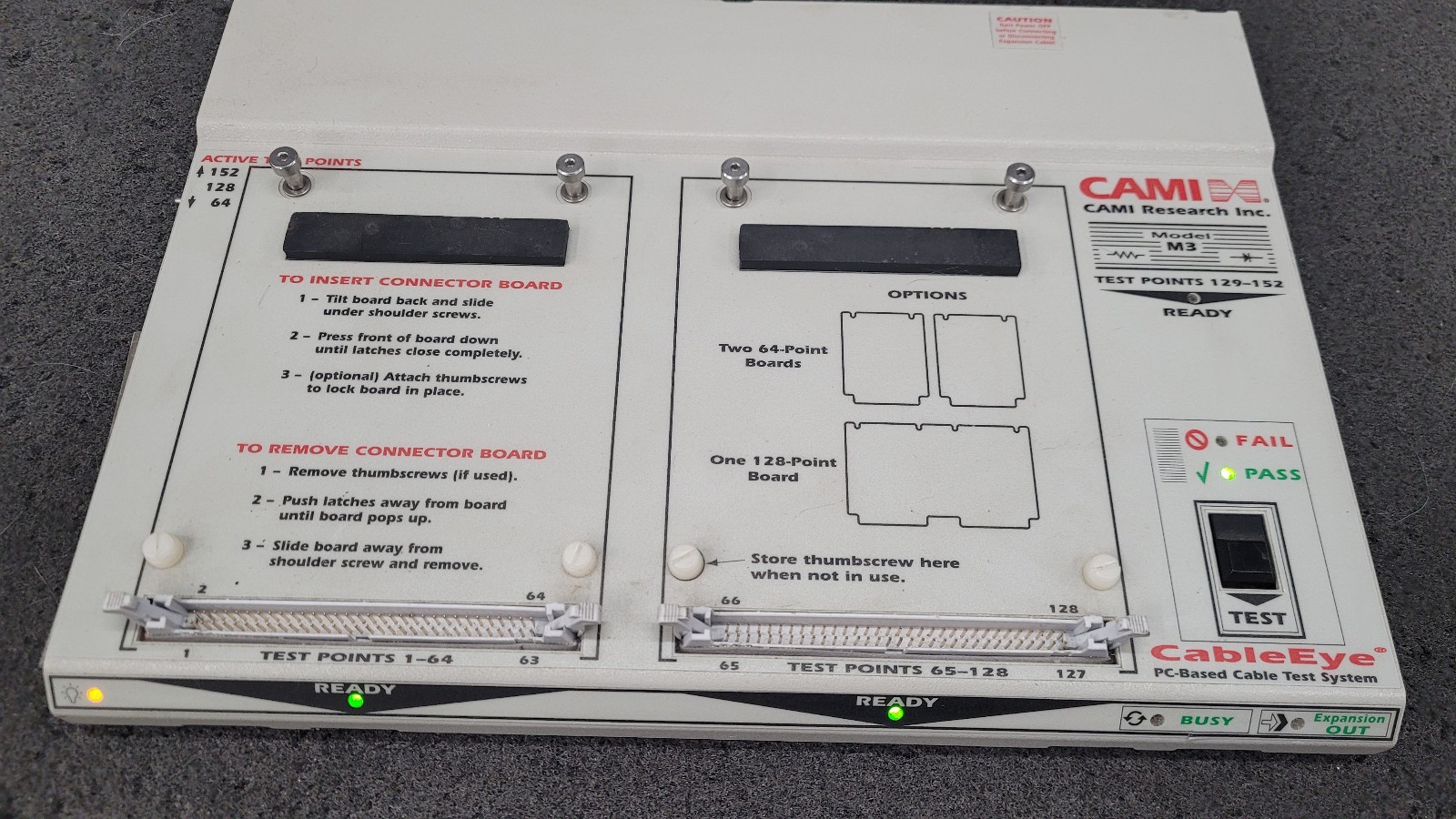 CAMI Research CableEye M3U CABLE Tester With Power Supply Tested Works
