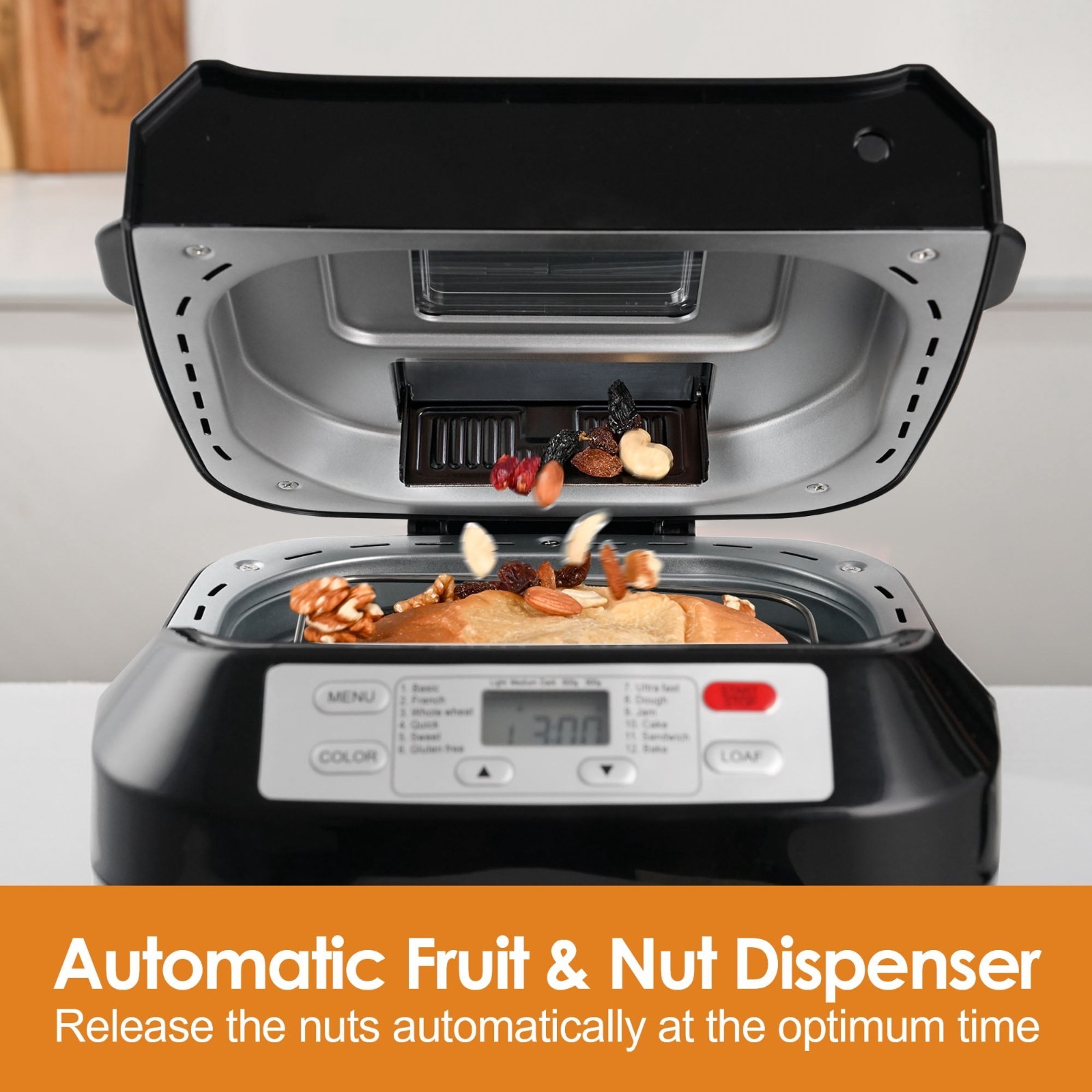 NEW! Kitchen in the Box 2lb Bread Maker FreeShip No Import Fee!!!