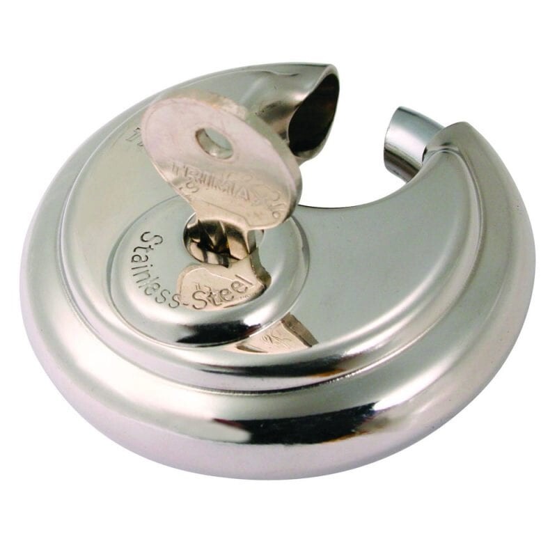 Trimax Stainless Steel Round Padlock TRP170