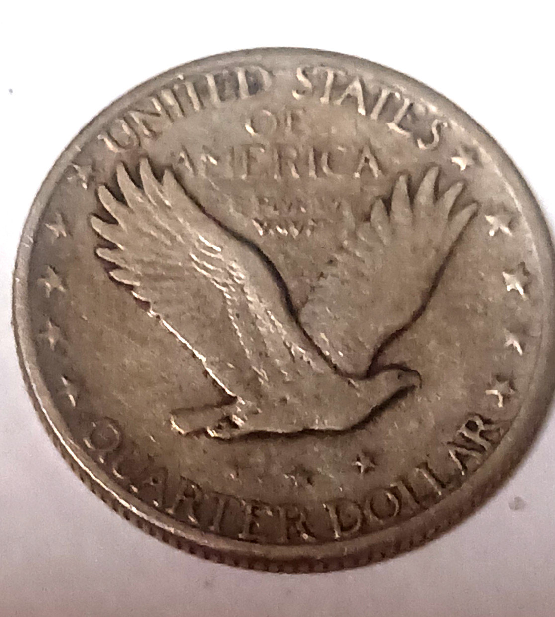 1924 S STANDING LIBERTY QUARTER, NICE XF