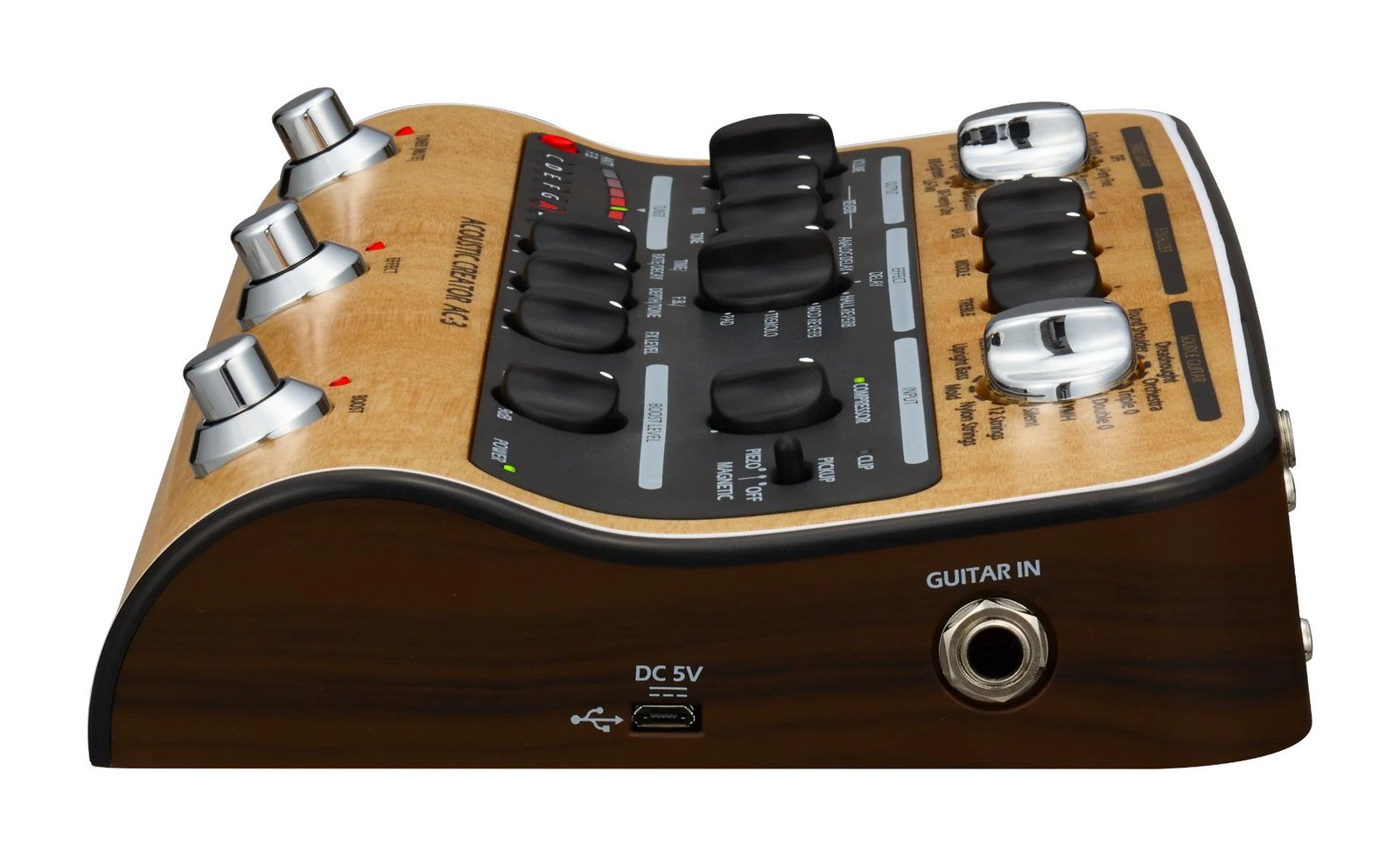 Zoom AC3 Acoustic Creator Multi Effects Pedal