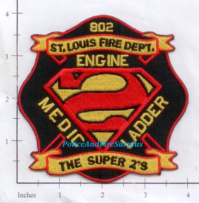 Missouri - St Louis Engine 2 Ladder 2 Medic 2 MO Fire Dept Patch