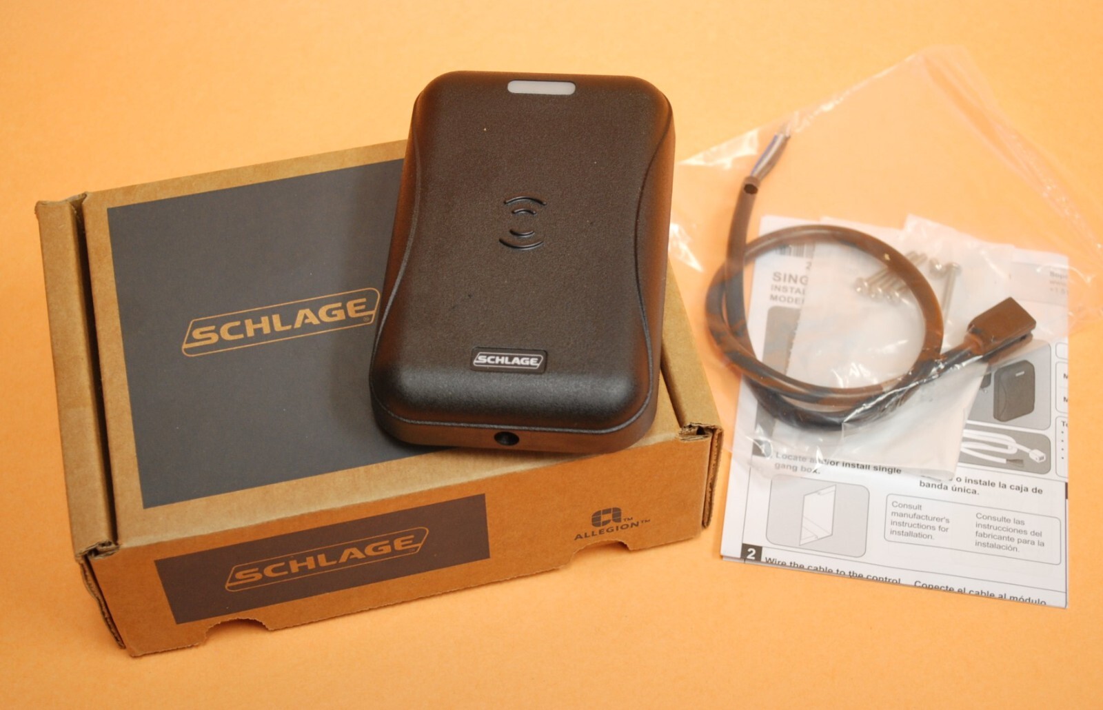 Schlage MT15 Multi-Technology Reader - Black
