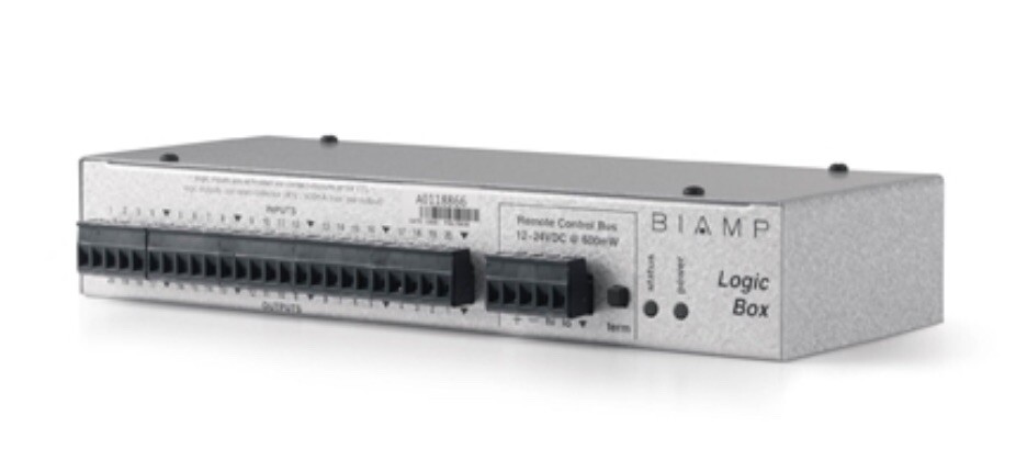 BIAMP Logic Box Remote Control Box 12-24 Volt DC *NEW*