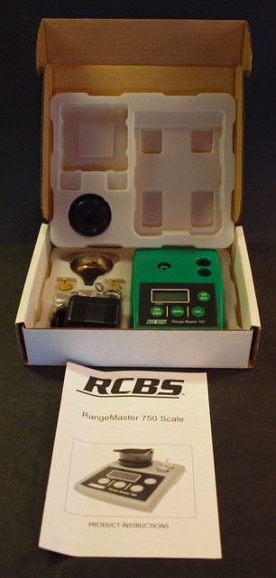 RCBS RangeMaster 750 Digital Scale-(98927)-Factory NOS-no box