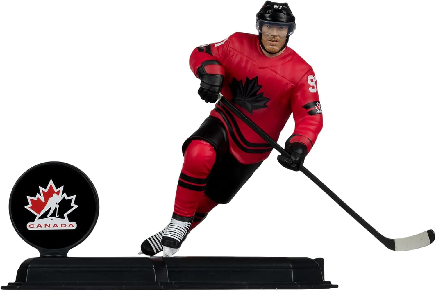 Connor McDavid #97 (Hockey Canada) Olympics 7in Posed Imports Dragon