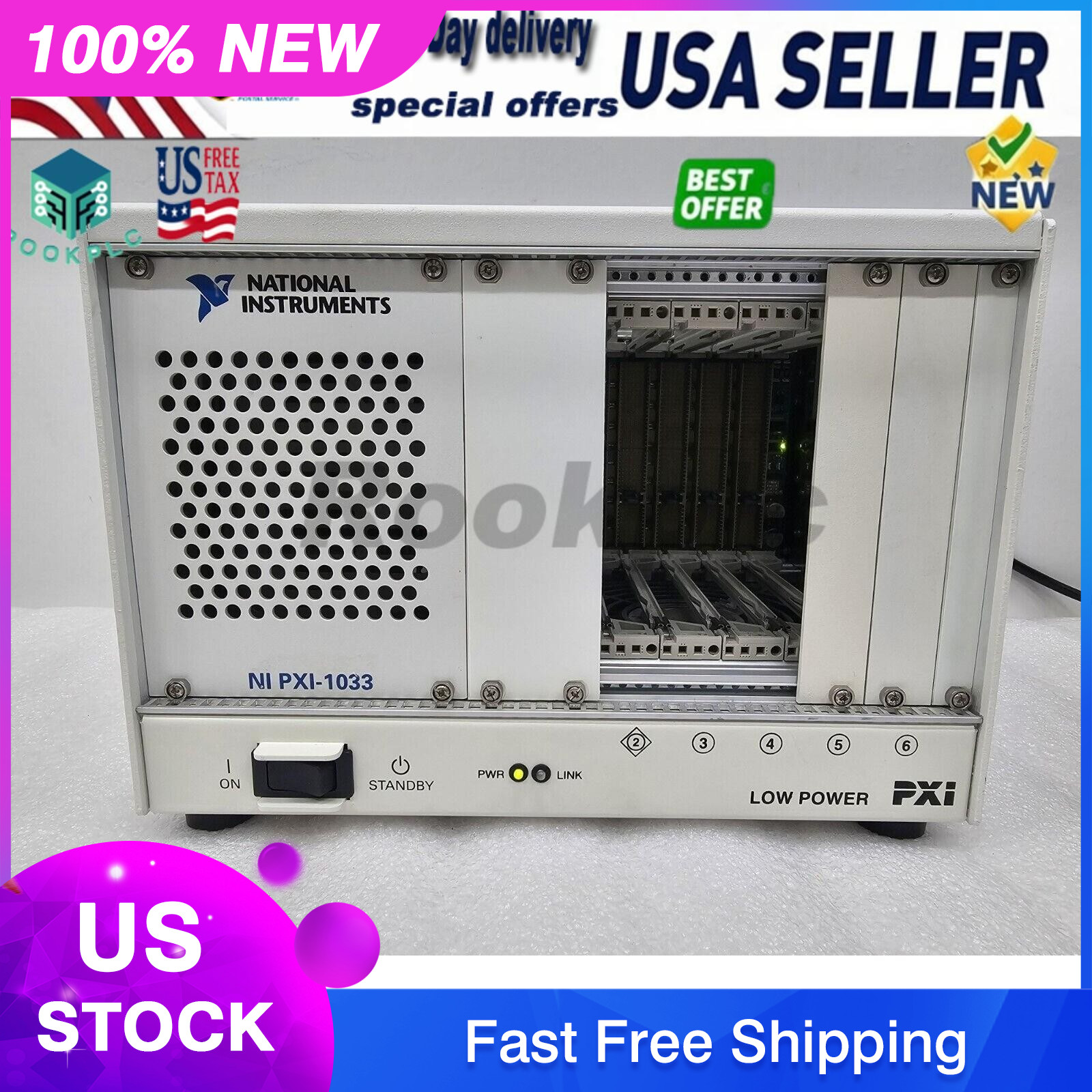 NEW National Instruments PXI 1033 PXI-1033 Chassis / 5-Slot